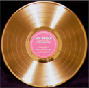 Joy Behar Vegas Fantasy Wedding 12 inch Gold Record