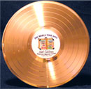 12 inch Gold Record Award