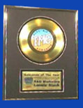 ad specialty recognition gold record